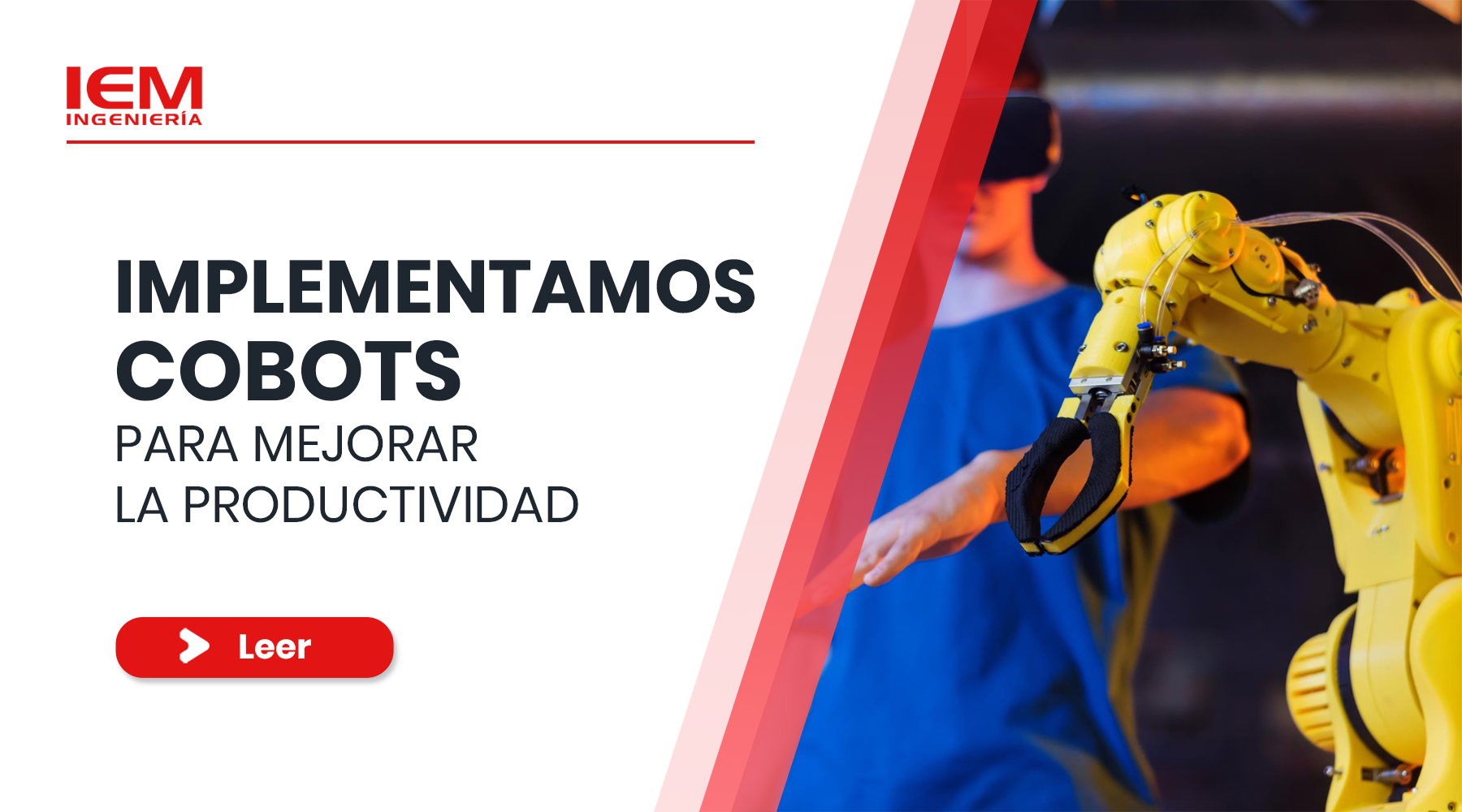 Implementamos cobots para mejorar productividad