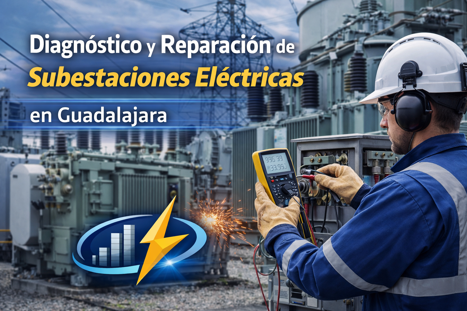 Diagnóstico y reparación de subestaciones eléctricas en Guadalajara
